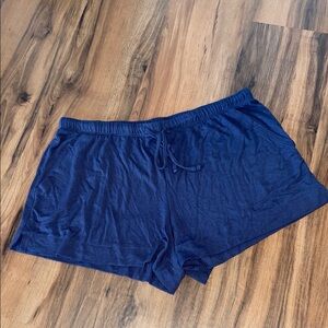 Women's Navy Sleep Shorts